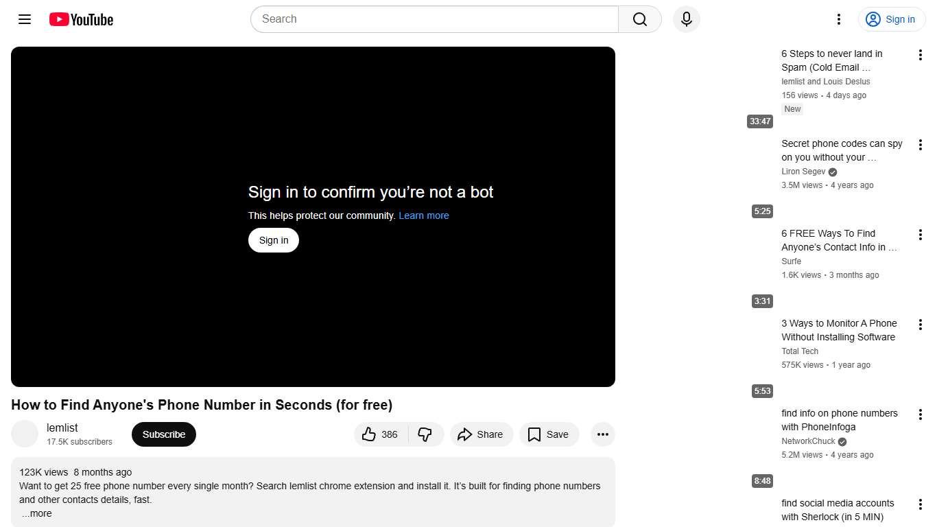 How to Find Anyone's Phone Number in Seconds (for free) - YouTube